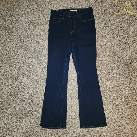 Levi’s 725 High Rise Bootcut Jeans Dark Wash W29 L32 NWOT - Picture 3 of 11